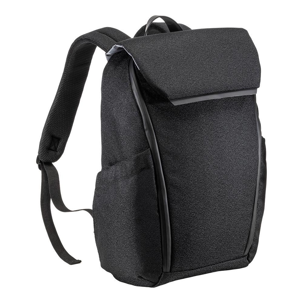 Laptop backpack (15) in recycled 600D jacquard polyester (R-PET inner lining) Laptop backpack (15) in recycled 600D jacquard polyester (R-PET inner lining)